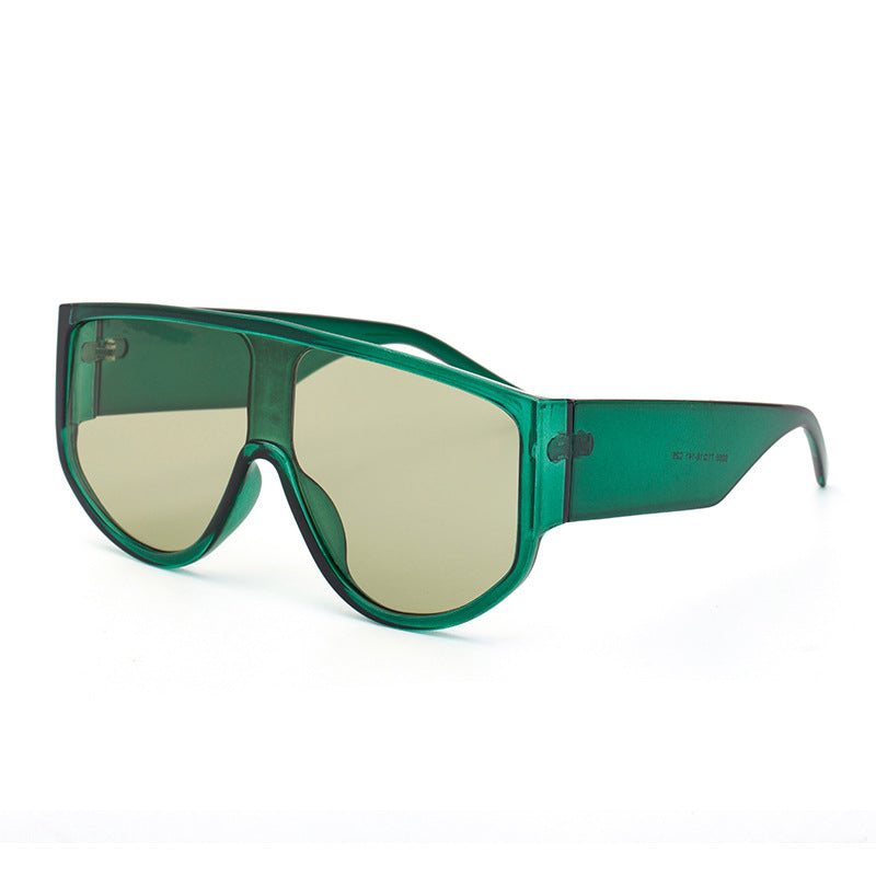 Oversized Vintage Sonnenbrille | Runde Designer Luxus Shades