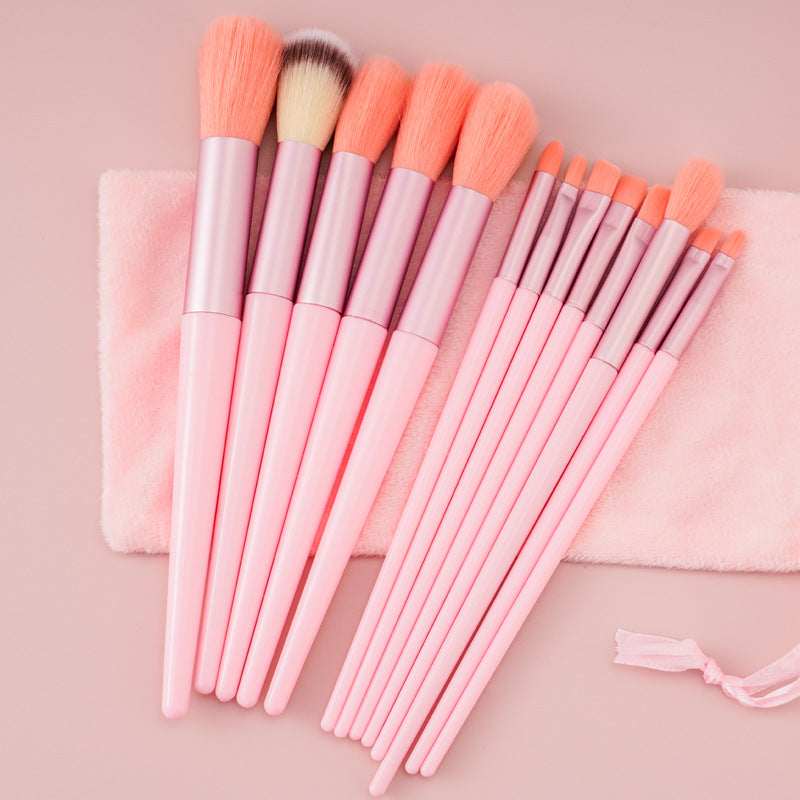 13-teiliges Make-up Pinsel Set | Profi Kosmetikpinsel für Foundation, Blush & Lidschatten