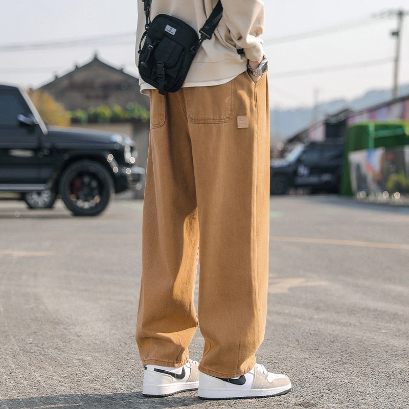 Men's Cargo Pants | Loose Straight Casual Modern Comfort