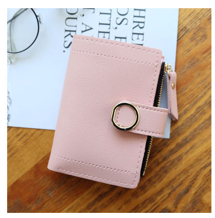 Women's Wallet with Buckle Ring | Elegant Fashion Purse
