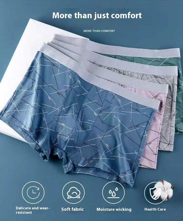 Herren Boxershorts 4er Pack | Antibakteriell Atmungsaktiv Komfort