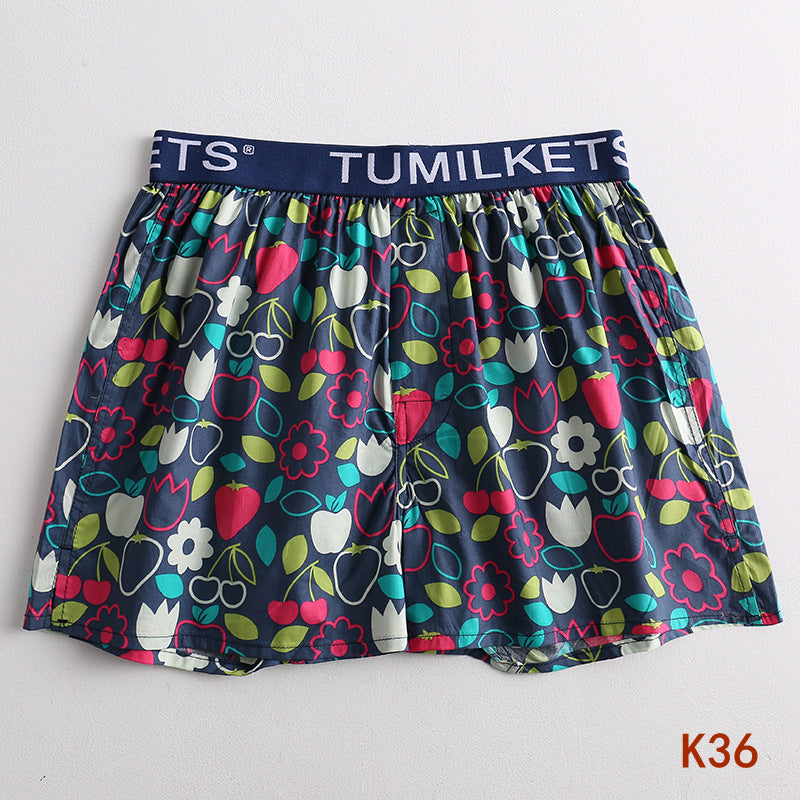Men's Cotton Boxer Shorts | Print | Comfortable Homewear