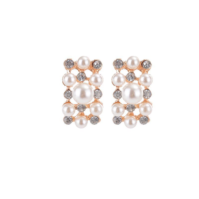 Luxuriöses Perlen Schmuckset für Braut – Elegante Halskette & Ohrringe im zeitlosen Design