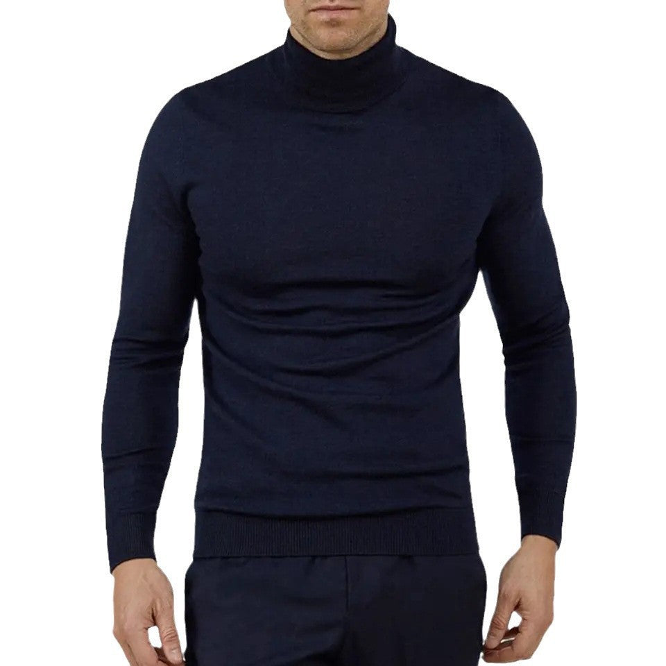 Men's Plain Knit Sweater – Stylish Casual Knit Sweater