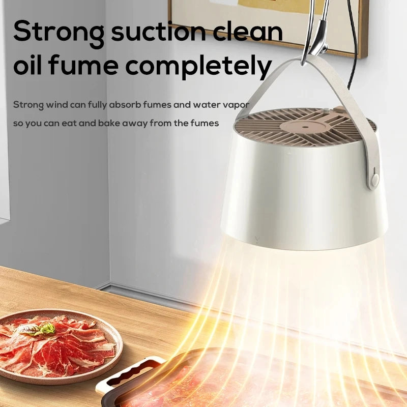 Mini Range Hood USB – Portable Desktop Smoke Extractor