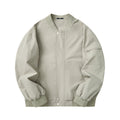 Men's Plain Spring Jacket – Fashionable Casual Transitional Jacket