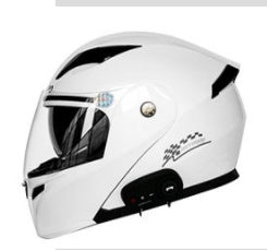 Motorcycle Helmet Bluetooth FM | Smart Helmet Music Call Comfort