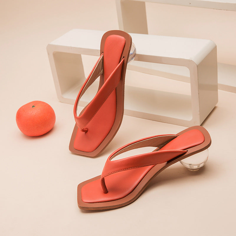 Women's Round Heel Sandals | Elegant Comfort Shoes