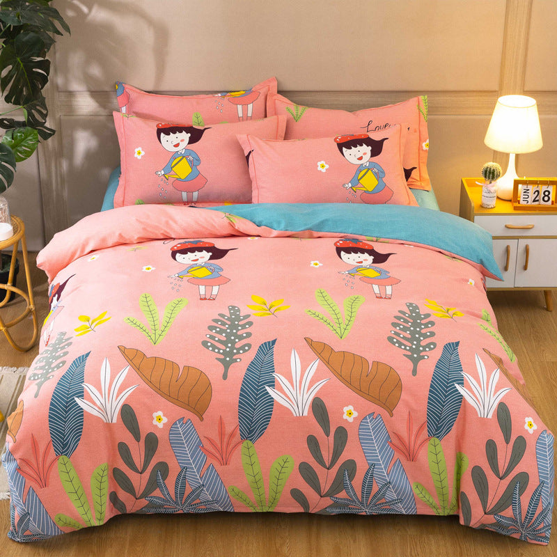 Winter Bedding Set Cotton Linen | warm soft breathable
