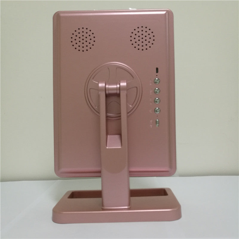 LED Makeup Mirror with Bluetooth Speaker - Touch Beauty Mirror 10X