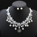 Elegant Pearl Bridal Jewelry Set – High-Quality Necklace & Earrings in a Luxurious Design