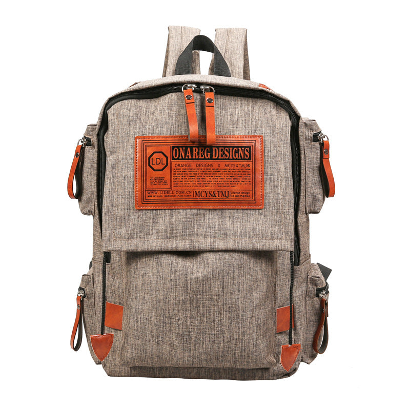 Korean Canvas Backpack | Large & Stylish for University Life