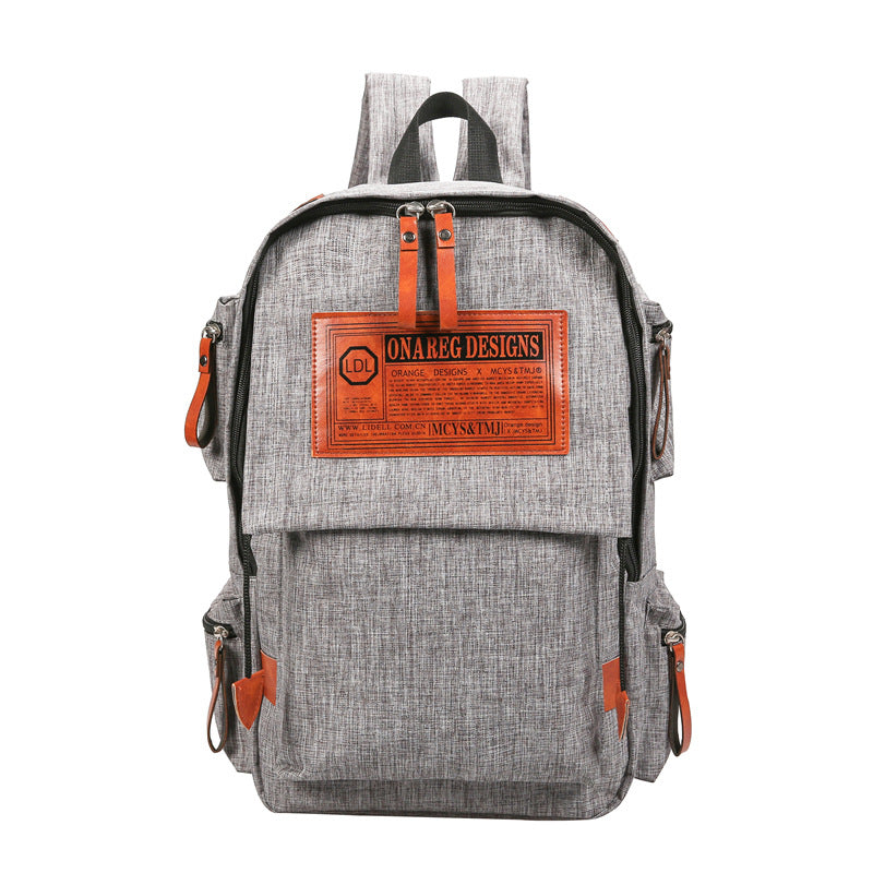 Korean Canvas Backpack | Large & Stylish for University Life