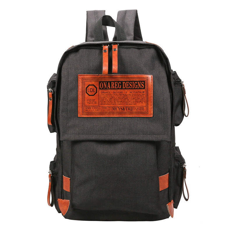 Korean Canvas Backpack | Large & Stylish for University Life