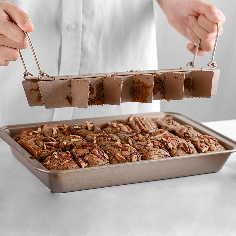 Quadratische Brownie Backform Premium – Extra Stark & Antihaft