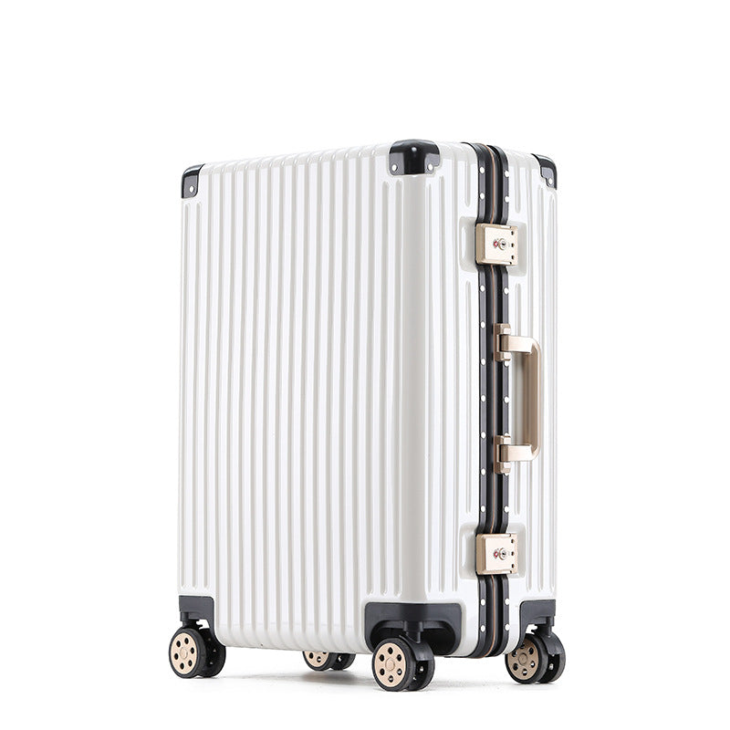 Aluminum Frame Hardshell Suitcase | Premium Trolley Secure & Stable