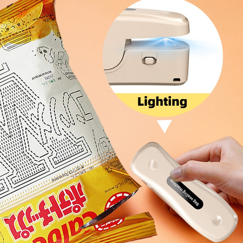 USB Mini Bag Sealer – Rechargeable Pouch Sealer