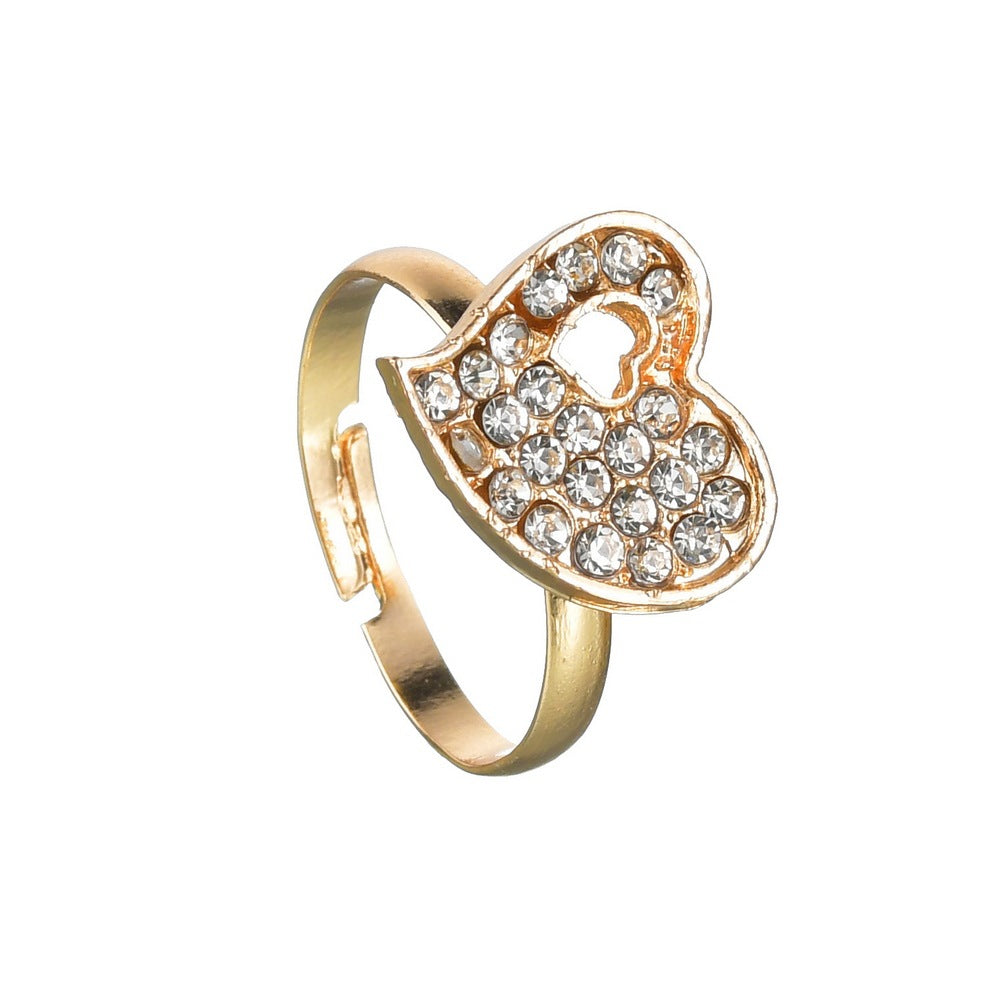Romantic Love Jewelry Set – Necklace & Earrings in an Elegant Heart Design