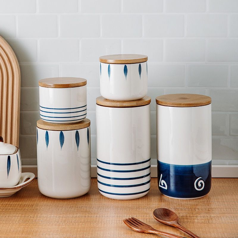 Airtight Ceramic Storage Jar | Muesli Storage | Kitchen Container