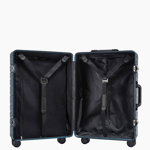 Aluminum Magnesium Trolley Case with 360° Wheels | Premium Metal Hard Shell