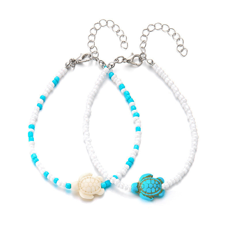 Summer Pearl Anklet for Women - Boho Style & Trendy