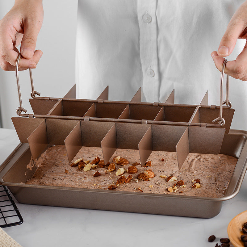 Quadratische Brownie Backform Premium – Extra Stark & Antihaft
