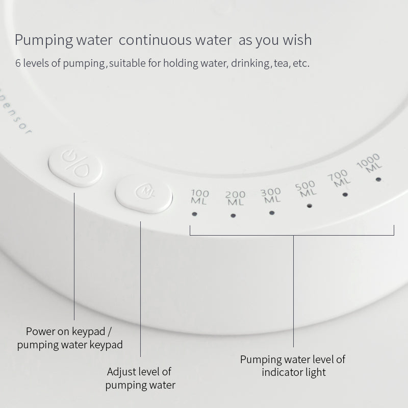 Electric Water Dispenser Tabletop Model – Rechargeable Pump