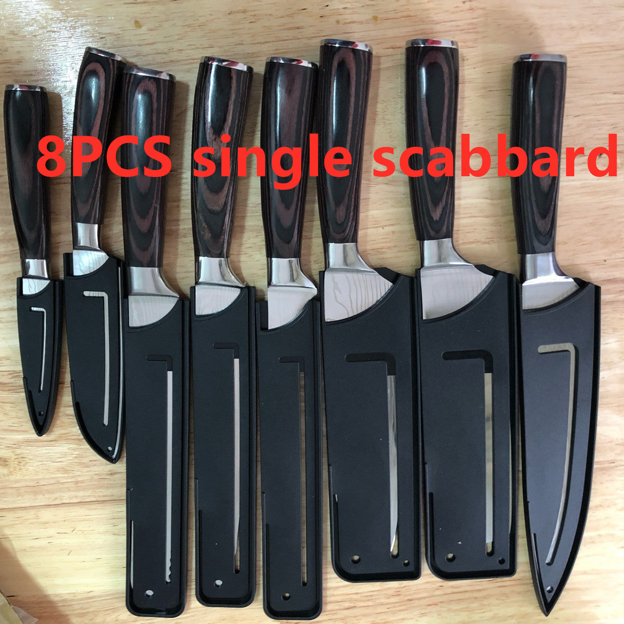 Kitchen Knife Set Stainless Steel | Chef Knife Cleaver Professional