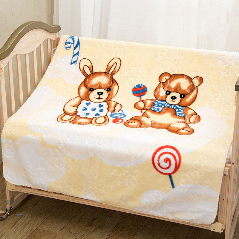 Cuddly Blanket Clouds | double-sided soft cartoon warm