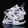 Men's White Non-Slip Running Walking Athletic Shoes