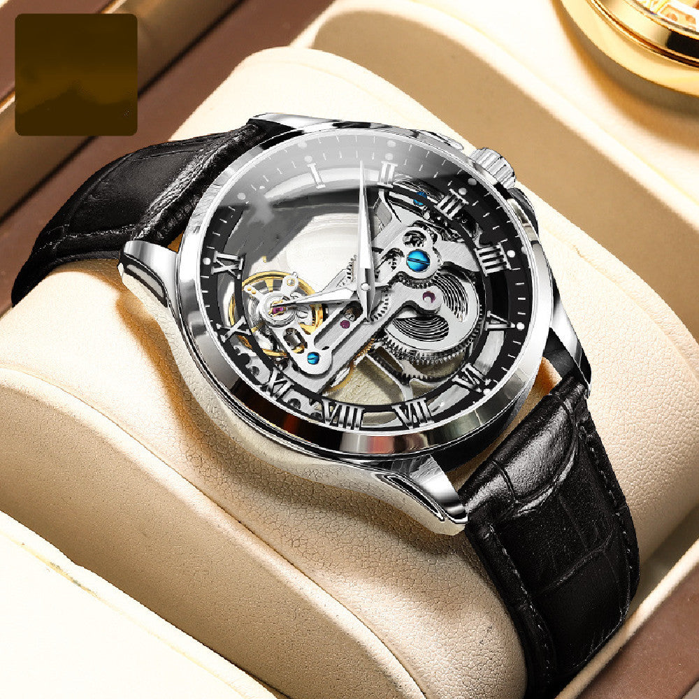 Men's Automatic Watch Waterproof Luminous | Elegant Mechanical
