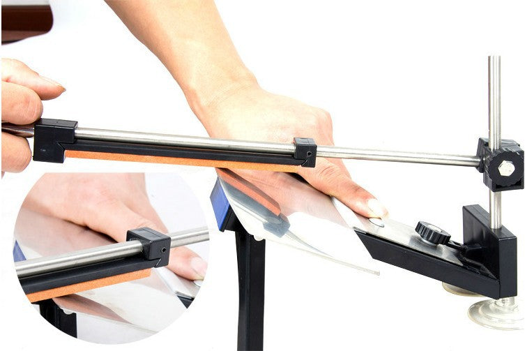 Knife Sharpener Set Angle | Sharpening Stone 4 Stones Professional Kitchen
