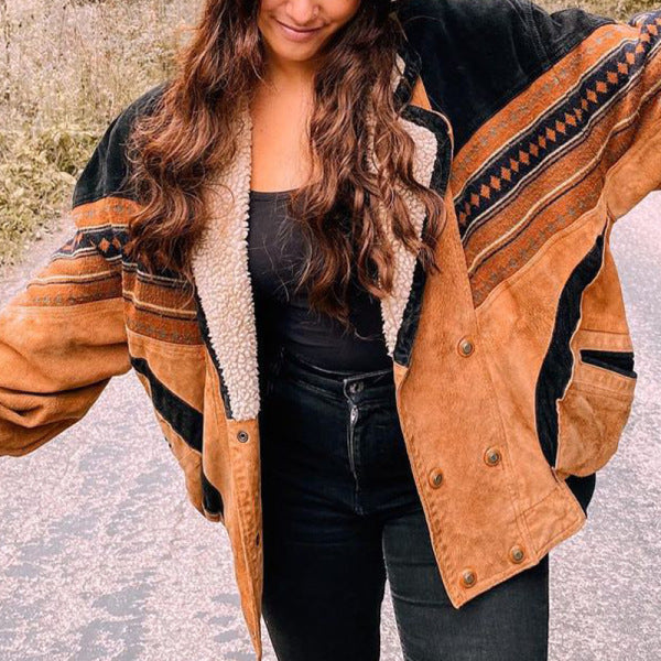 Women's Winter Jacket with Fleece | Warm Thermal Outdoor Jacket