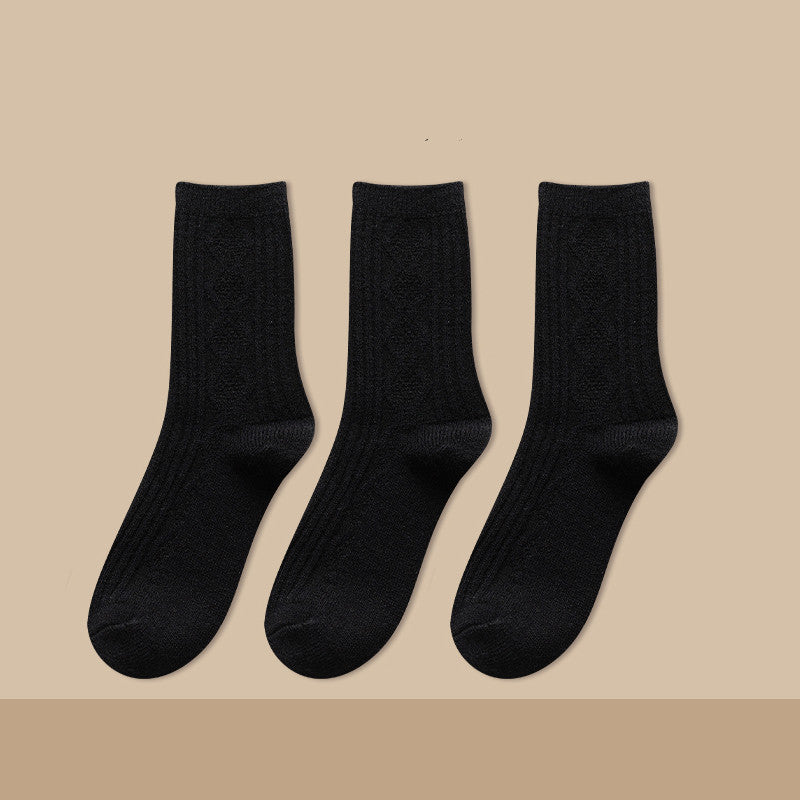 Damen Kaschmir Kniestrümpfe Warm – Dicke Kuschel Langsocken