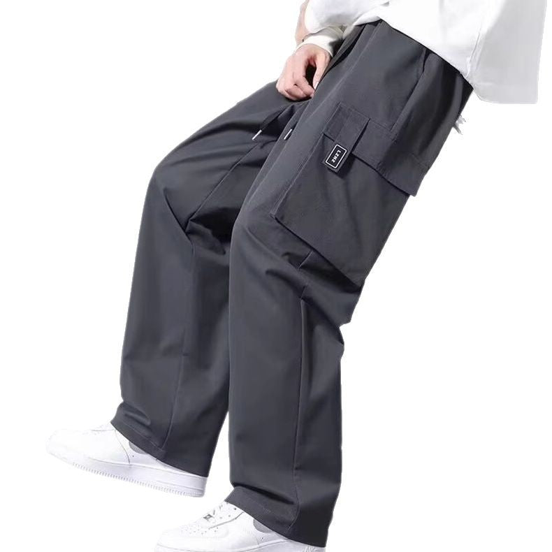 Men's Loose Fit Cargo Pants | Large Pockets | Streetwear Style