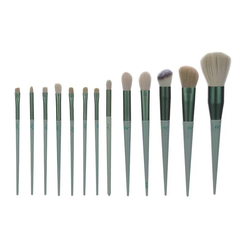 13-teiliges Make-up Pinsel Set | Profi Kosmetikpinsel für Foundation, Blush & Lidschatten
