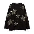 Women's Knitted Jumper 2-in-1 Look – Retro Preppy Style Elegant
