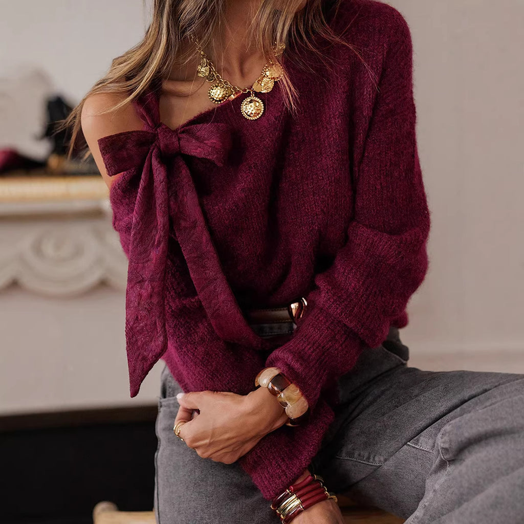 Timeless Women's Knitted Sweater – Elegant Basic Sweater in a Modern Style