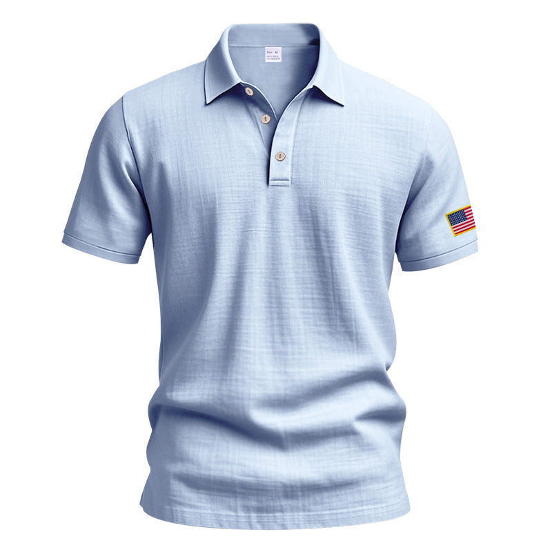Men's Linen Shirt Short Sleeve | Lightweight Airy Summer Shirt