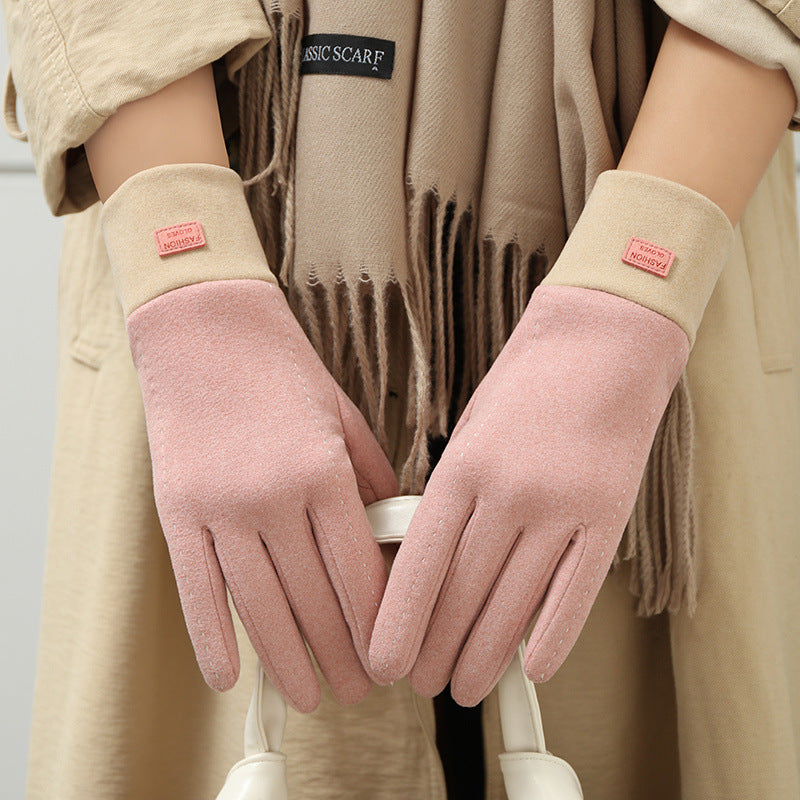 Damen Winter Touchscreen Handschuhe | Gefütterte Thermohandschuhe