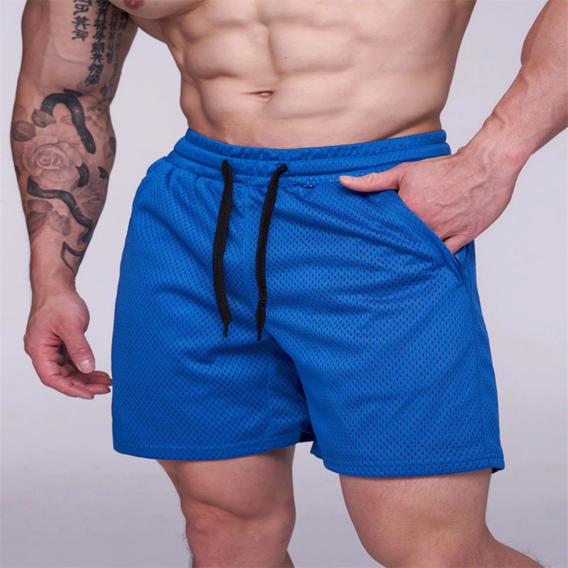 Men's Mesh Shorts American Style – Summer Sports Leisure Shorts