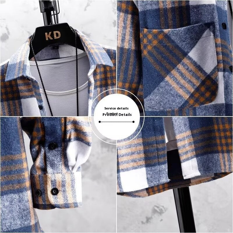 Men's Shirt Jacket Lapels | Trendy Casual Elegant Coat