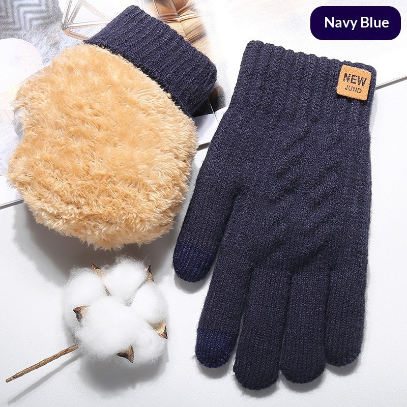 Men's Touchscreen Gloves Warm Fleece Winter Elegant