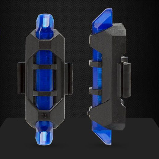 LED Bicycle Rear Light Bright | USB Rechargeable Waterproof & Non-Slip