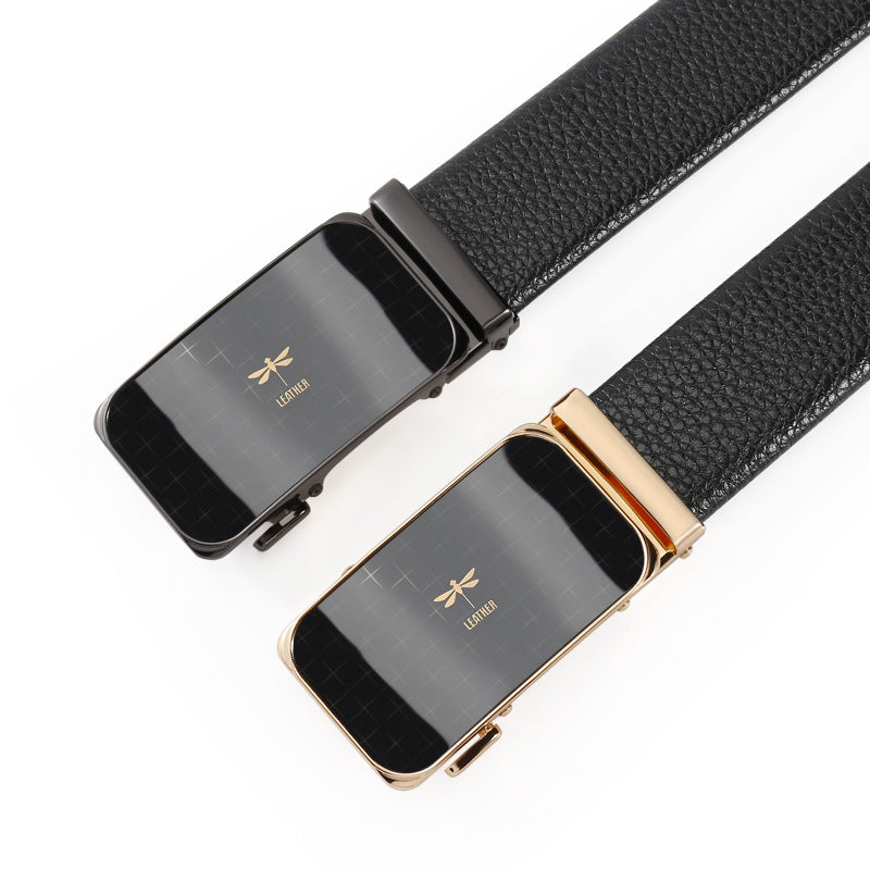 Herren Ledergürtel Spaltleder | Casual Business Gürtel elegant