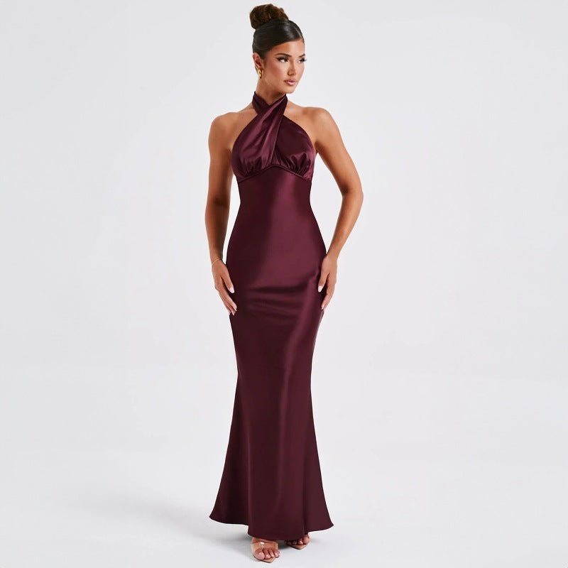 Elegant Backless Summer Dress for Women | Sleeveless & Sexy