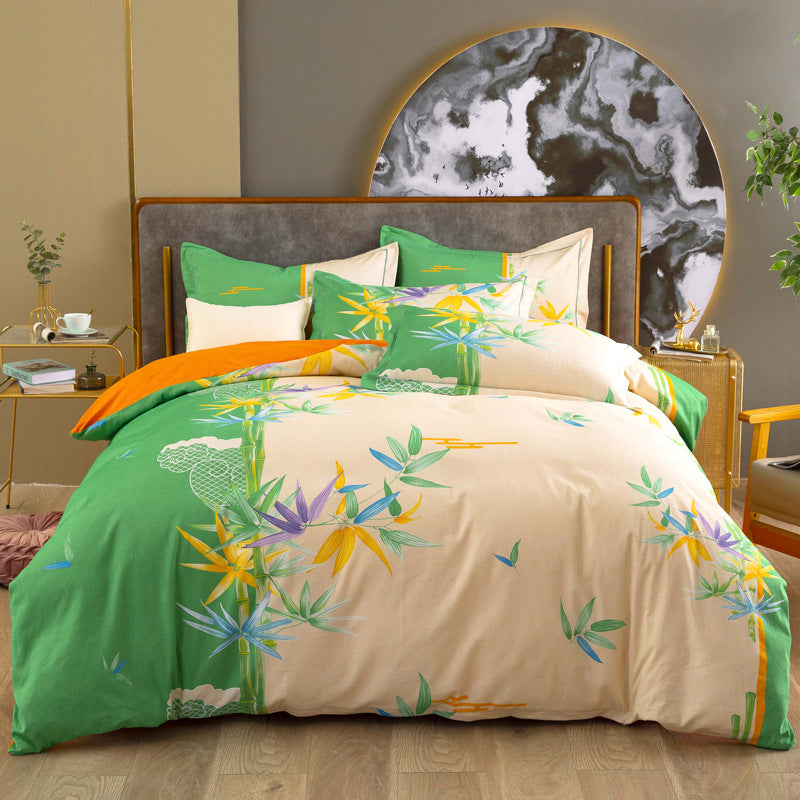 Winter Bedding Set Cotton Linen | warm soft breathable