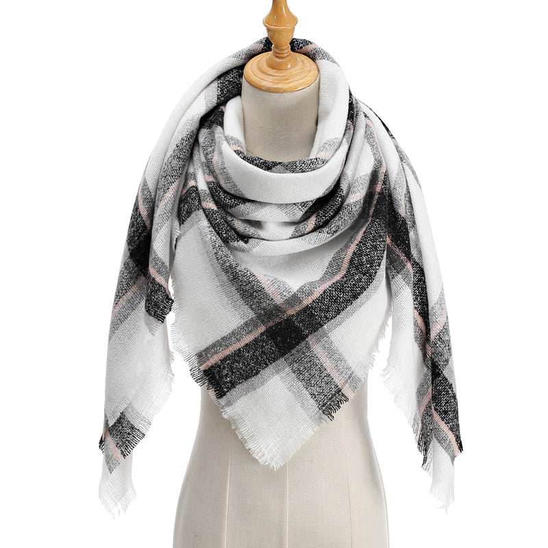 Damen Dreiecksschal Elegant | Herbst Winter Schal Stola