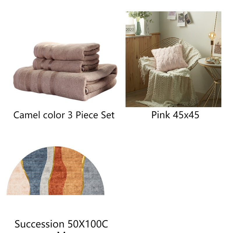 Bamboo Towel Set | Buy Hypoallergenic Antibacterial