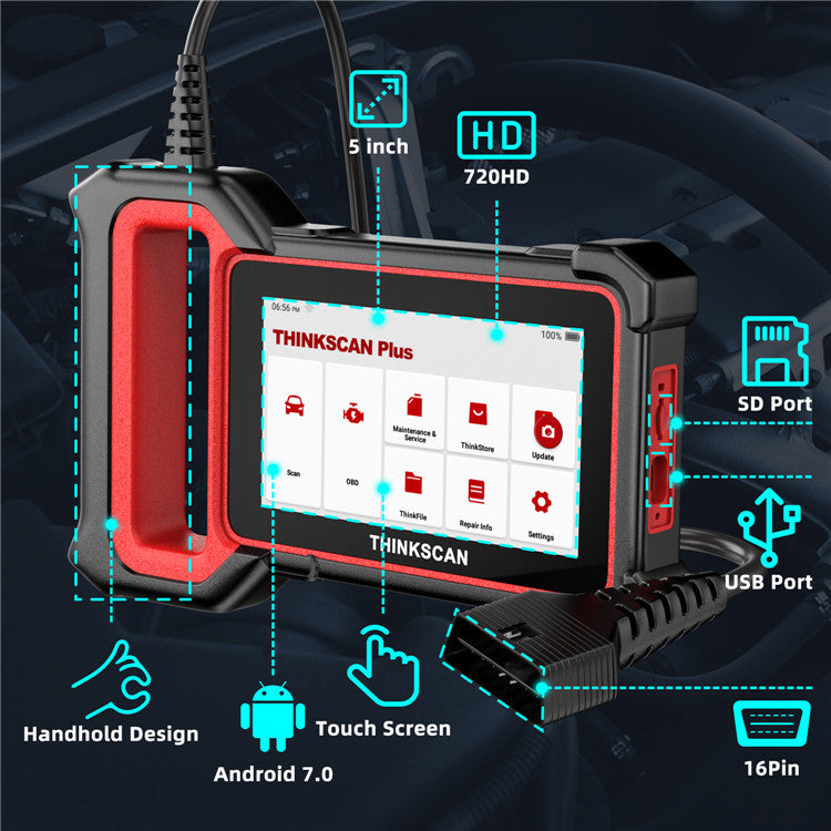 Car Diagnostic Scanner | ABS SRS ECM System Check | Vehicle Fault Code Reader